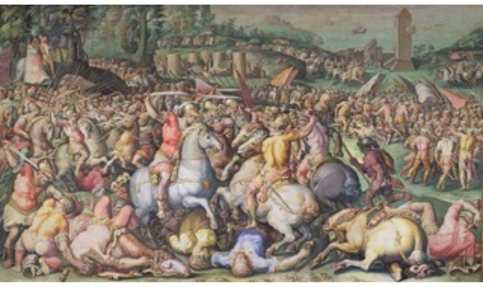 vasari la battaglia di san vincenzo