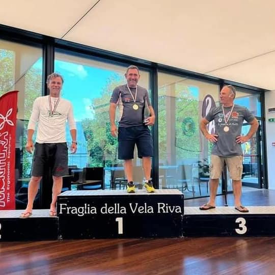 regata contender riva del garda, il podio